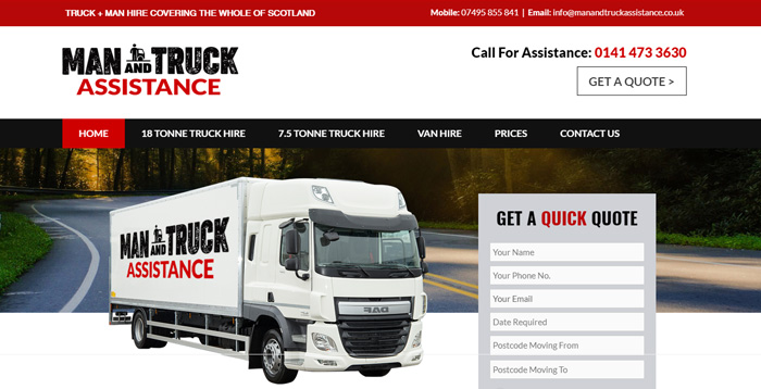 Man And Truck Assistance
